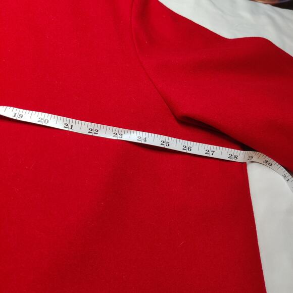 Lane Bryant Red Pea Coat - Picture 9 of 10